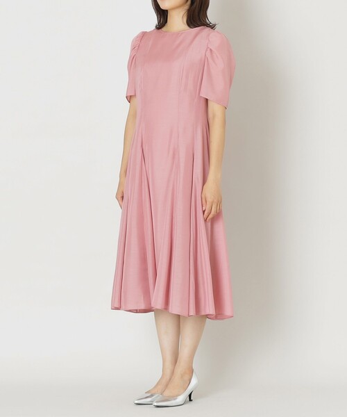 TO BE CHIC(トゥー ビー シック)の「スパンローン サマードレス(ワンピース・レディース・ブラック/ピンク・40/42)」の6枚目の写真