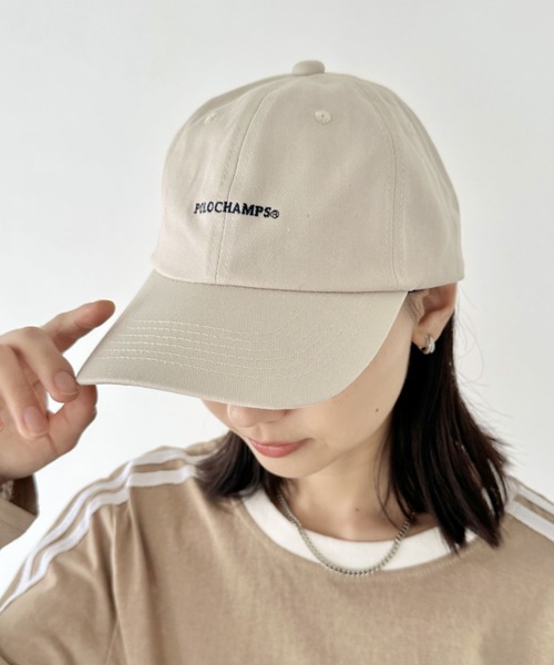 POLO CHAMPS(ポロチャンプス)の「POLO CHAMPS(ポロチャンプス)/ワンポイント刺繍 アジャスター調整可能 ユニセックス ロゴ刺繍 CAP ローキャップ(キャップ・レディース・ネイビー/ベージュ/ブラック/グレイッシュベージュ/カーキ・FREE)」の3枚目の写真