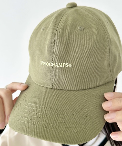 POLO CHAMPS(ポロチャンプス)の「POLO CHAMPS(ポロチャンプス)/ワンポイント刺繍 アジャスター調整可能 ユニセックス ロゴ刺繍 CAP ローキャップ(キャップ・レディース・ネイビー/ベージュ/ブラック/グレイッシュベージュ/カーキ・FREE)」の8枚目の写真