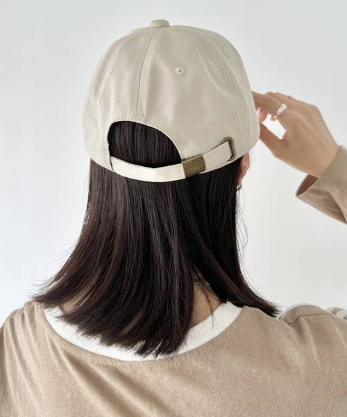 POLO CHAMPS(ポロチャンプス)の「POLO CHAMPS(ポロチャンプス)/ワンポイント刺繍 アジャスター調整可能 ユニセックス ロゴ刺繍 CAP ローキャップ(キャップ・レディース・ネイビー/ベージュ/ブラック/グレイッシュベージュ/カーキ・FREE)」の13枚目の写真