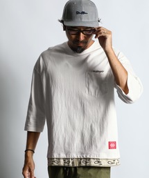 ELEPHANT BRAND×DUFFER 3QUATER LAYERED TEE:エレファントブランド別注 7分袖 レイヤードTシャツ