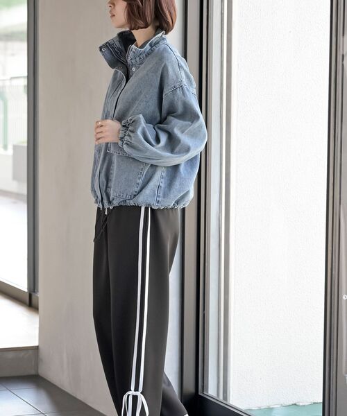 再入荷 大人 ボアコンビ リュクス デニム ブルゾン 317usd907p-2.jpg