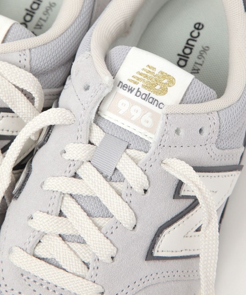 studio CLIP(スタディオクリップ)の「New Balance WL996(スニーカー・レディース・オフホワイト/グレー・SMALL/MEDIUM/LARGE/X-LARGE)」の9枚目の写真