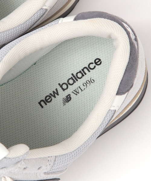 studio CLIP(スタディオクリップ)の「New Balance WL996(スニーカー・レディース・オフホワイト/グレー・SMALL/MEDIUM/LARGE/X-LARGE)」の12枚目の写真