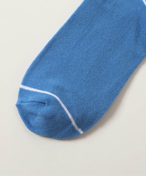 algy(アルジー)の「サークルALロゴハイソックス(ソックス/靴下・キッズ・ブラック/サックスブルー/オフホワイト・21/24)」の4枚目の写真