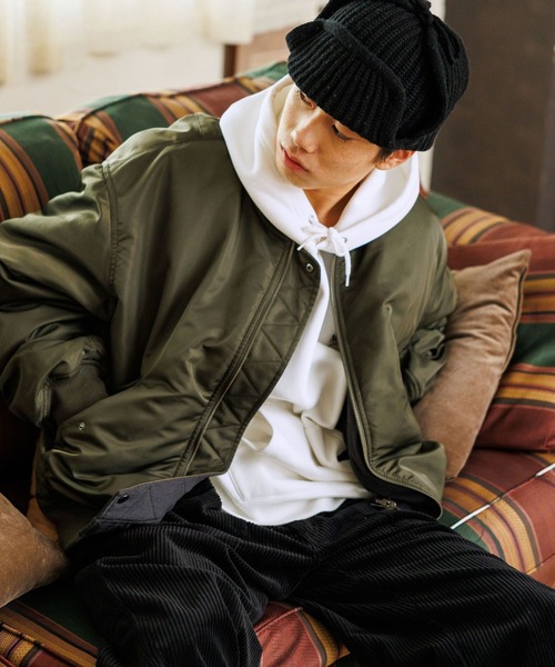 セール】ワンポイント裏起毛パーカー（パーカー）｜niko and