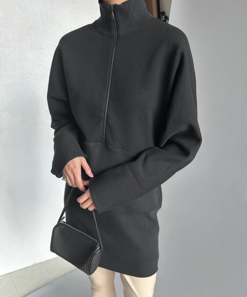 セール】【PAN/パン】COTTON SWEAT ZIP TURTLE（スウェット）｜PAN