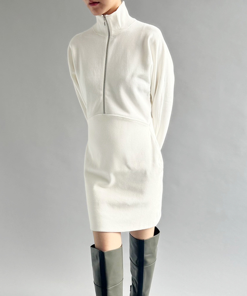 EDIT.FOR LULU 【PAN】　パン　SWEAT ZIP TURTLE セール】【PAN/パン】COTTON SWEAT ZIP TURTLE（スウェット）｜PAN