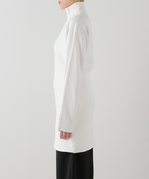 PAN(パン)の「【PAN/パン】COTTON SWEAT ZIP TURTLE(スウェット・レディース・ブラック/ホワイト・MEDIUM)」の13枚目の写真