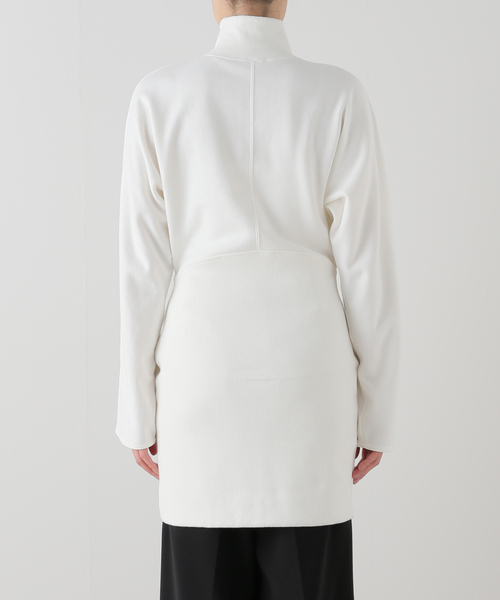 PAN(パン)の「【PAN/パン】COTTON SWEAT ZIP TURTLE(スウェット・レディース・ブラック/ホワイト・MEDIUM)」の14枚目の写真