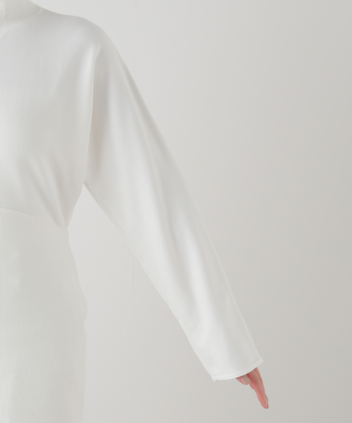 PAN(パン)の「【PAN/パン】COTTON SWEAT ZIP TURTLE(スウェット・レディース・ブラック/ホワイト・MEDIUM)」の17枚目の写真