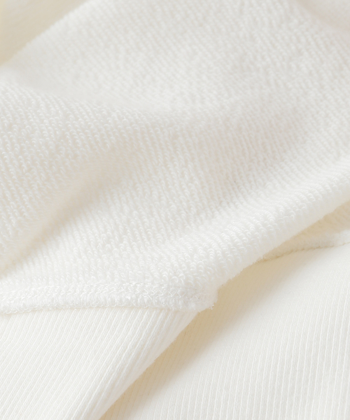 PAN(パン)の「【PAN/パン】COTTON SWEAT ZIP TURTLE(スウェット・レディース・ブラック/ホワイト・MEDIUM)」の21枚目の写真