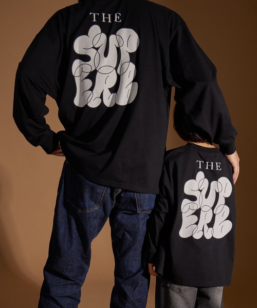 PAIRMANON STREET(ペアマノンストリート)の「【PAIRMANON STREET】【リンクコーデ】【大人サイズ】アソート プリント 長袖 Tシャツ(Tシャツ/カットソー・メンズ・パープル系その他/ホワイト系その他/ブラック系その他/ホワイト系その他4/ブラック系その他5/ブラック系その他3/ホワイト系その他2/ベージュ系その他/ベージュ系その他2/ホワイト系その他3・FREE)」の7枚目の写真