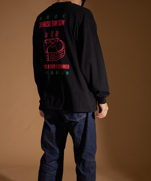 PAIRMANON STREET(ペアマノンストリート)の「【PAIRMANON STREET】【リンクコーデ】【大人サイズ】アソート プリント 長袖 Tシャツ(Tシャツ/カットソー・メンズ・パープル系その他/ホワイト系その他/ブラック系その他/ホワイト系その他4/ブラック系その他5/ブラック系その他3/ホワイト系その他2/ベージュ系その他/ベージュ系その他2/ホワイト系その他3・FREE)」の20枚目の写真