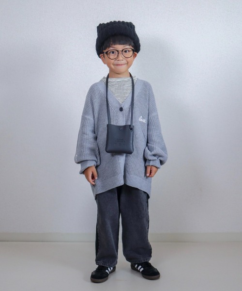 CIAOPANIC TYPY(チャオパニックティピー)の「【KIDS】ネコ耳ニットビーニー(ニットキャップ/ビーニー・キッズ・グレー/オフホワイト/ブラック・ONE SIZE)」の18枚目の写真