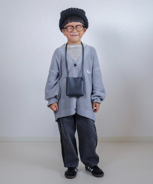 CIAOPANIC TYPY(チャオパニックティピー)の「【KIDS】ネコ耳ニットビーニー(ニットキャップ/ビーニー・キッズ・グレー/オフホワイト/ブラック・ONE SIZE)」の19枚目の写真