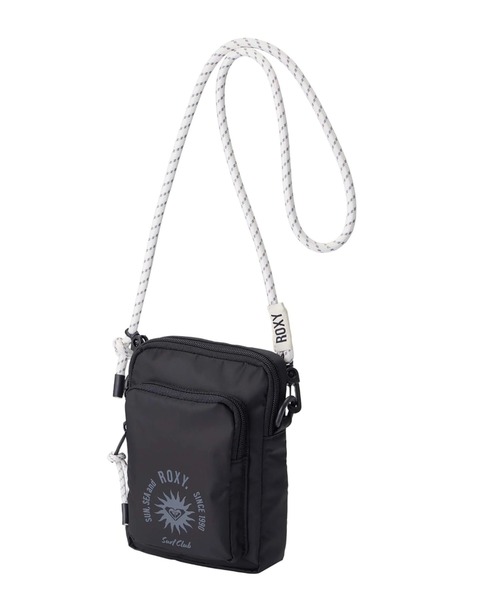 ROXY（ロキシー）の「WEEKEND SMILE /ロキシー撥水加工ミニバッグ（ショルダーバッグ・レディース・ブラック・FREE）」の3枚目の写真