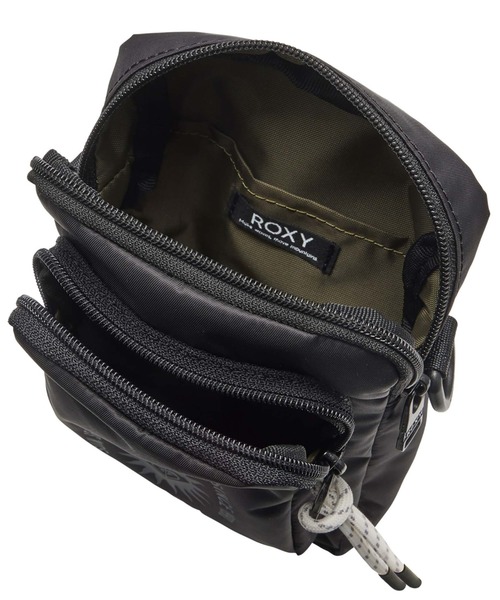 ROXY（ロキシー）の「WEEKEND SMILE /ロキシー撥水加工ミニバッグ（ショルダーバッグ・レディース・ブラック・FREE）」の4枚目の写真