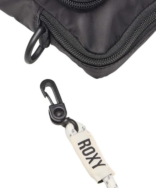 ROXY（ロキシー）の「WEEKEND SMILE /ロキシー撥水加工ミニバッグ（ショルダーバッグ・レディース・ブラック・FREE）」の5枚目の写真