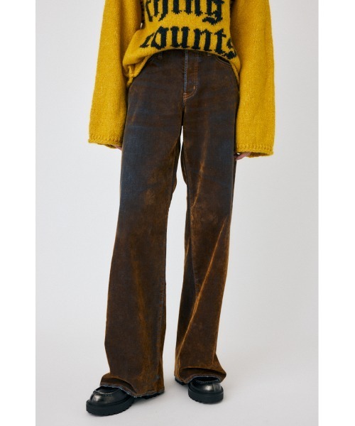 デニム・ジーパン Velvet Biker Jeans 中古・古着通販】moussy (マウジー) VELVET DENIM バギー