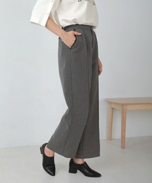 ツイードパイピングパンツ