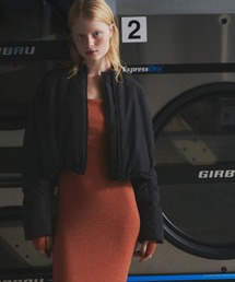 styling/ | 【S/S(エスバイエス)】＜光吸収発熱・防風＞パディング2WAYショートブルゾン(ブルゾン)