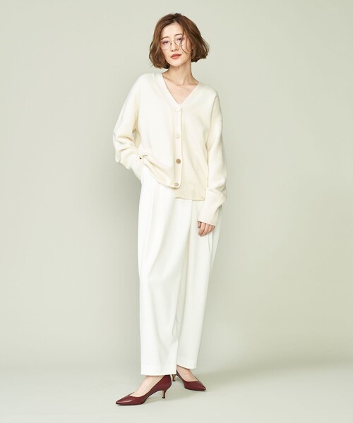 conte（コンテ）の「＜conte＞NVL Vネックカーディガン（カーディガン