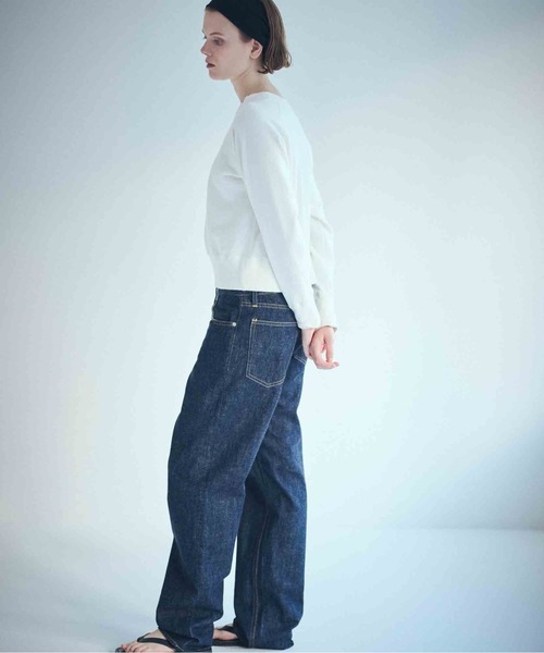 SEA(シー)の「コンパクトラグラン スウェットシャツ(スウェット・レディース・チャコールグレー/ホワイト/レッド・ONE SIZE)」の5枚目の写真