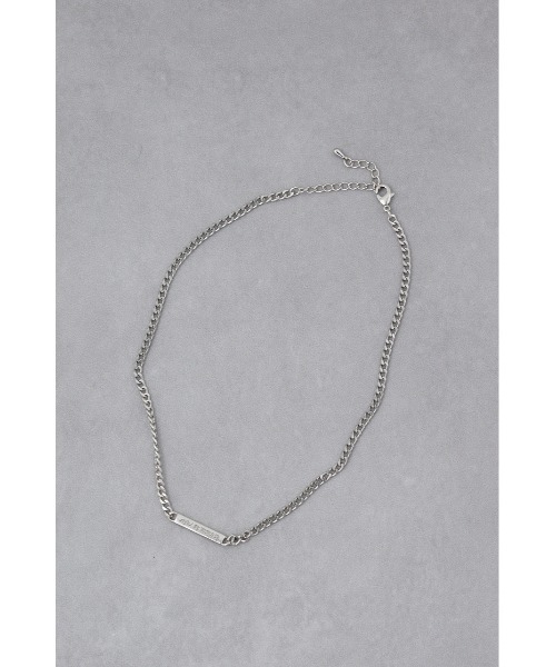 AZUL by moussy（アズールバイマウジー）の「ロゴバーネックレス（ネックレス・レディース・ゴールド系その他/シルバー・FREE）」の4枚目の写真