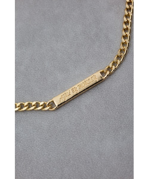 AZUL by moussy（アズールバイマウジー）の「ロゴバーネックレス（ネックレス・レディース・ゴールド系その他/シルバー・FREE）」の10枚目の写真
