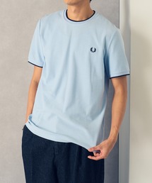 FRED PERRY(�t���b�h�y���[)�́yFRED PERRY�zCREPE PIQUE T-SHIRT �t���b�h�y���[ �����|�C���g���S�h�J �N���[�v�s�PT�V���c M8585(T�V���c/�J�b�g�\�[)