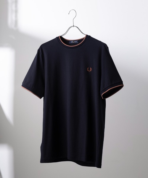 セール】【FRED PERRY】CREPE PIQUE T-SHIRT M8585（Tシャツ