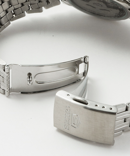 SEIKO（セイコー）の「SEIKO5/AUTO [WEB限定]（アナログ腕時計・メンズ・シルバー×ブラック・FREE）」の5枚目の写真