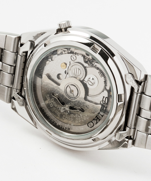 SEIKO（セイコー）の「SEIKO5/AUTO [WEB限定]（アナログ腕時計・メンズ・シルバー×ブラック・FREE）」の6枚目の写真