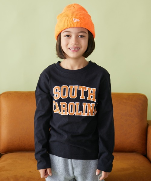 Auntie Rosa Holiday（アンティローザホリデー）の「アソートカレッジプリントロゴロンTEE（Tシャツ/カットソー・キッズ・ブラック/ブラック系その他/ホワイト/グリーン・130/140/150/160）」の16枚目の写真