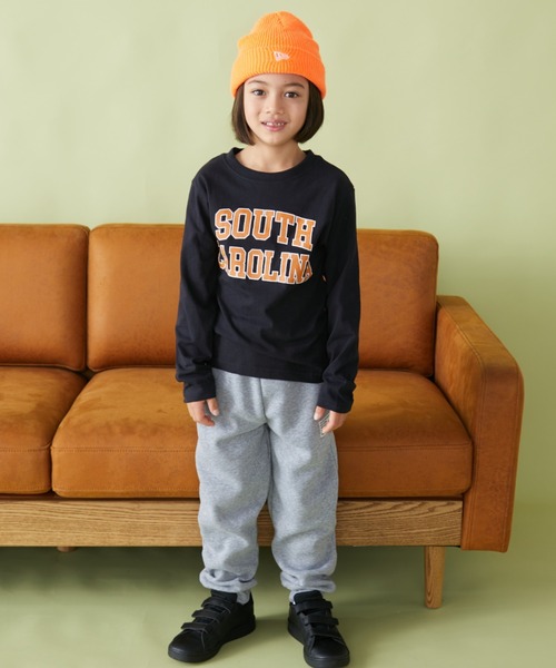 Auntie Rosa Holiday（アンティローザホリデー）の「アソートカレッジプリントロゴロンTEE（Tシャツ/カットソー・キッズ・ブラック/ブラック系その他/ホワイト/グリーン・130/140/150/160）」の19枚目の写真