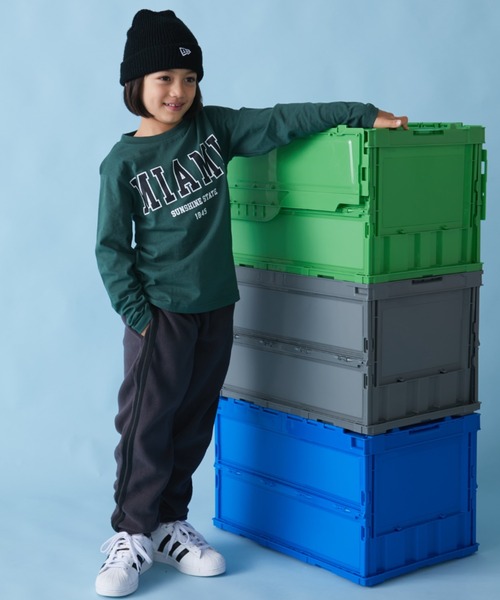 Auntie Rosa Holiday（アンティローザホリデー）の「アソートカレッジプリントロゴロンTEE（Tシャツ/カットソー・キッズ・ブラック/ブラック系その他/ホワイト/グリーン・130/140/150/160）」の9枚目の写真