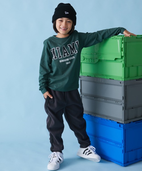 Auntie Rosa Holiday（アンティローザホリデー）の「アソートカレッジプリントロゴロンTEE（Tシャツ/カットソー・キッズ・ブラック/ブラック系その他/ホワイト/グリーン・130/140/150/160）」の7枚目の写真