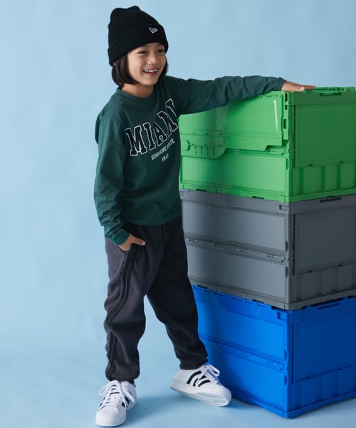 Auntie Rosa Holiday（アンティローザホリデー）の「アソートカレッジプリントロゴロンTEE（Tシャツ/カットソー・キッズ・ブラック/ブラック系その他/ホワイト/グリーン・130/140/150/160）」の8枚目の写真