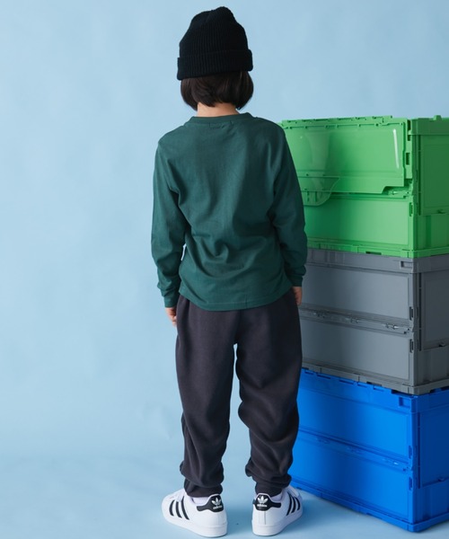 Auntie Rosa Holiday（アンティローザホリデー）の「アソートカレッジプリントロゴロンTEE（Tシャツ/カットソー・キッズ・ブラック/ブラック系その他/ホワイト/グリーン・130/140/150/160）」の11枚目の写真