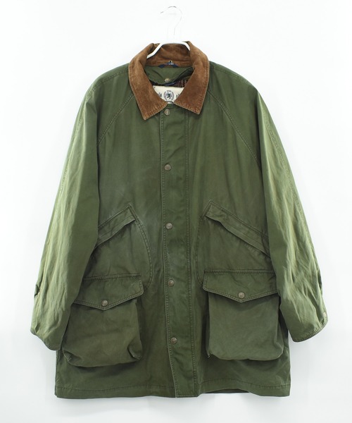 【ヴィンテージ古着】90’s TOMMY HILFIGER オイルドジャケット