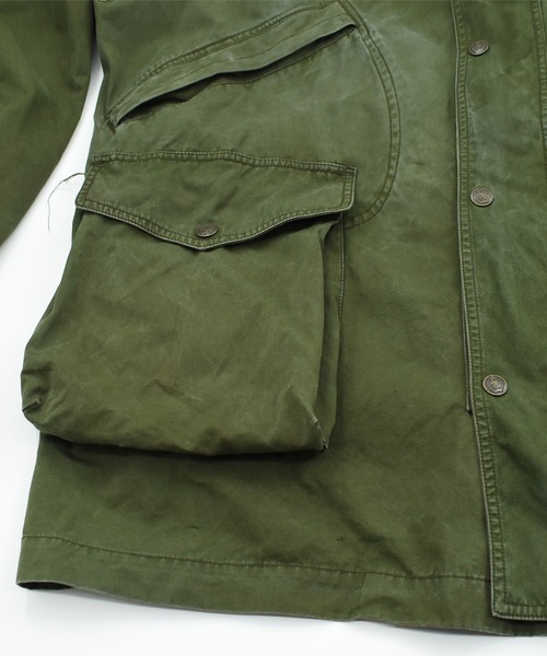 【ヴィンテージ古着】90’s TOMMY HILFIGER オイルドジャケット