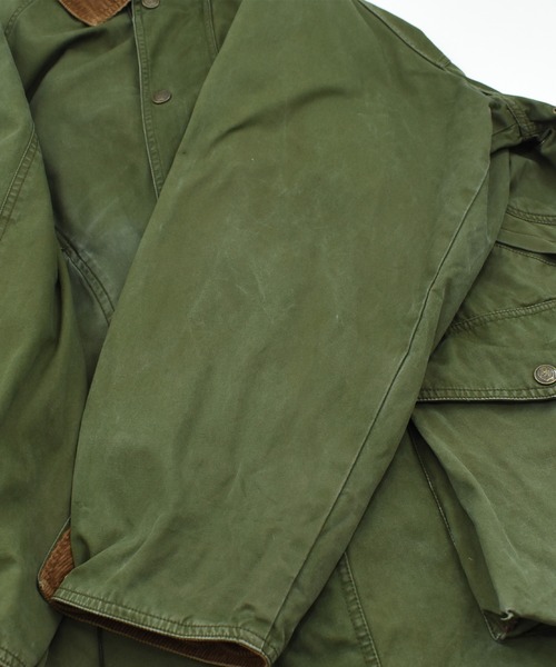 【ヴィンテージ古着】90’s TOMMY HILFIGER オイルドジャケット