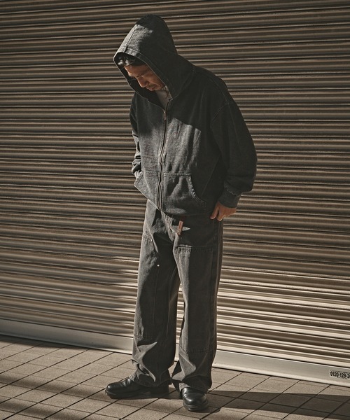 ピグメント加工 ジップアップフーディー 2026年春夏（パーカー）｜ALL