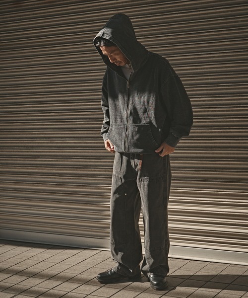 ピグメント加工 ジップアップフーディー 2026年春夏（パーカー）｜ALL