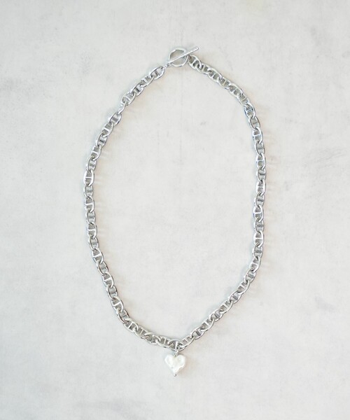 FREAK'S STORE(フリークスストア)の「チェーンハートネックレス(ネックレス・レディース・シルバー/ゴールド・ONE SIZE)」の3枚目の写真