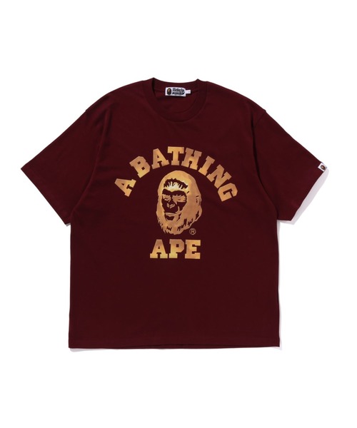 【セール】BAPE COLLEGE GRAPHIC TEE（Tシャツ/カットソー）｜A BATHING APE（アベイシングエイプ）