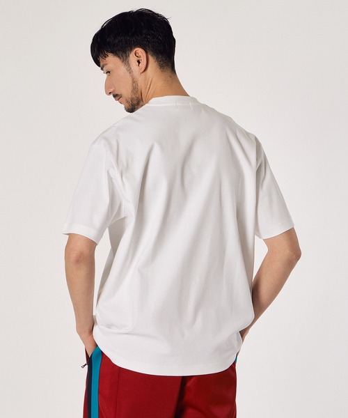 LANVIN en Bleu(ランバンオンブルー)の「【LANVIN en Bleu ESSENTIAL】CATINAT / ”マルグリット” Tシャツ(Tシャツ/カットソー・メンズ・ベージュ/ライトブルーグレー/ホワイト/ブラック・SMALL/MEDIUM/LARGE/X-LARGE/XX-LARGE)」の12枚目の写真