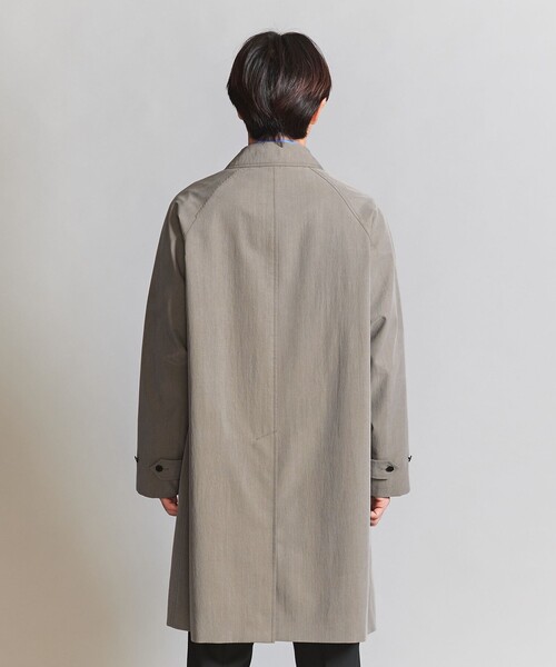 BEAUTY&YOUTH UNITED ARROWS（ビューティーアンドユースユナイテッドアローズ）の「ワッシャー バルマカーン コート（ステンカラーコート・メンズ・オリーブ/ベージュ・XL/L/M/S）」の14枚目の写真