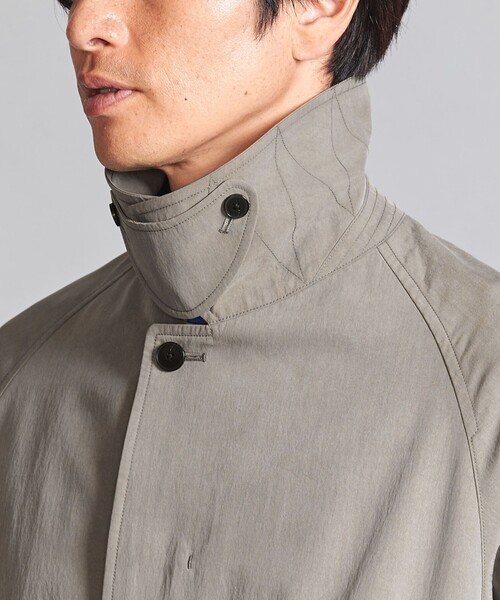 BEAUTY&YOUTH UNITED ARROWS（ビューティーアンドユースユナイテッドアローズ）の「ワッシャー バルマカーン コート（ステンカラーコート・メンズ・オリーブ/ベージュ・XL/L/M/S）」の15枚目の写真